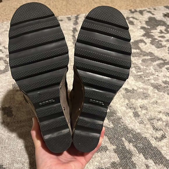 Sorel Joan of Artic Leather Wedge boots - Picture 4 of 6